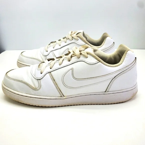 Nike Mens Ebernon Low AQ1775-100 White Casual Shoes Sneakers Size 13